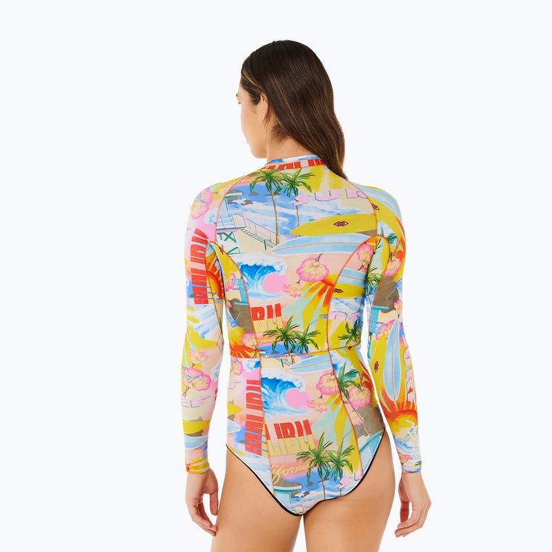 Гідрокостюм жіночий Rip Curl G-Bomb 1.5 mm Full Zip Springsuit multicolor 3