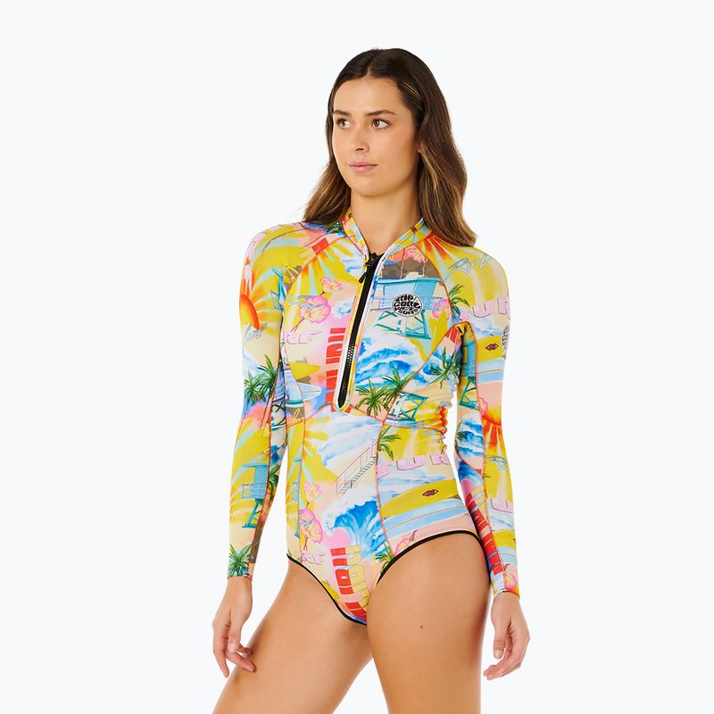 Гідрокостюм жіночий Rip Curl G-Bomb 1.5 mm Full Zip Springsuit multicolor 4