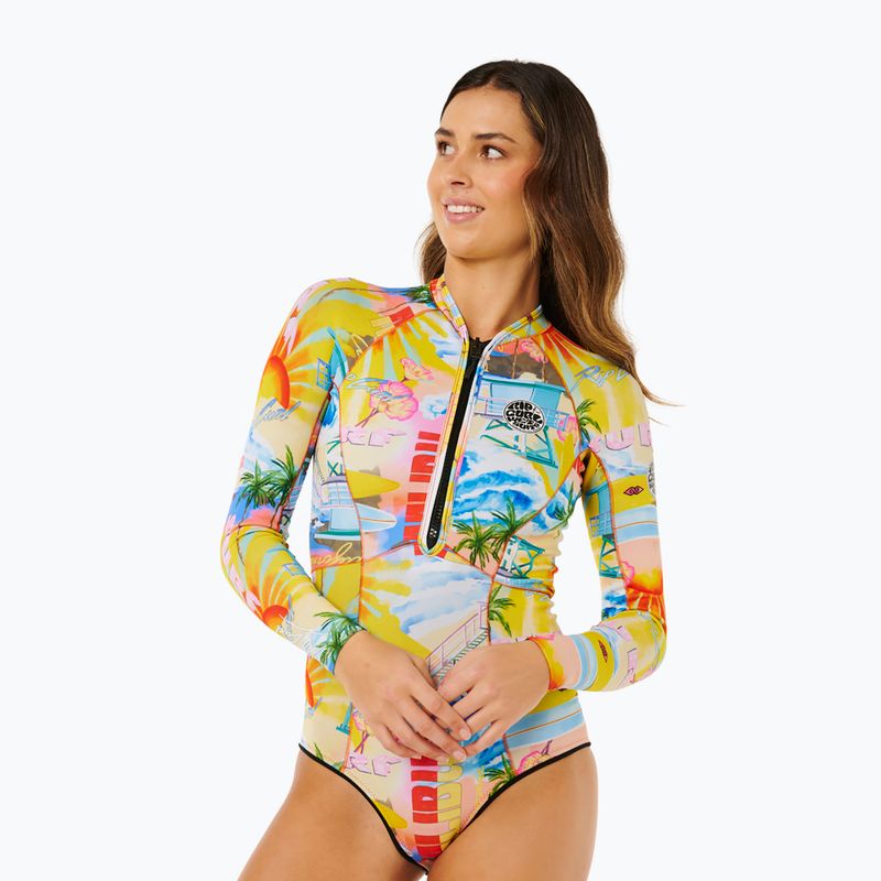 Гідрокостюм жіночий Rip Curl G-Bomb 1.5 mm Full Zip Springsuit multicolor 5