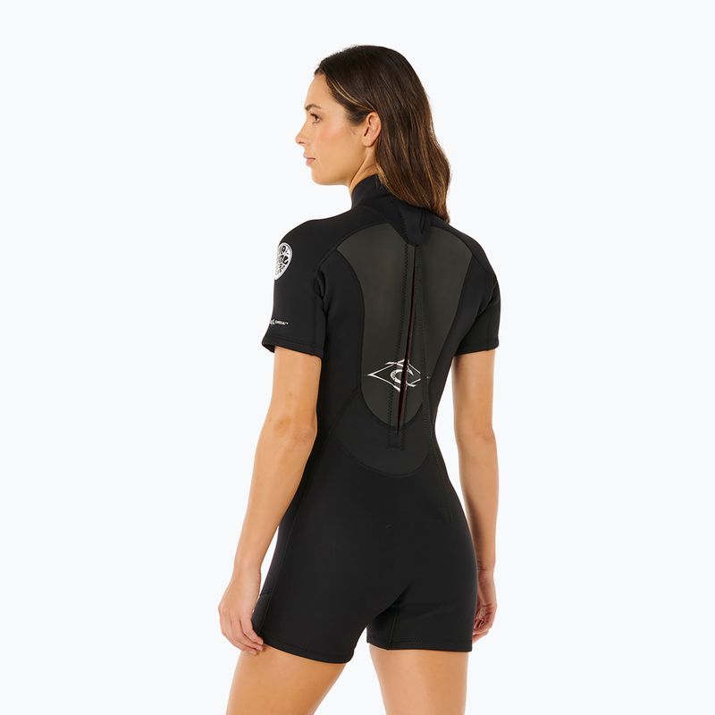 Гідрокостюм жіночий Rip Curl Omega 2/2 mm Back Zip Springsuit black 3