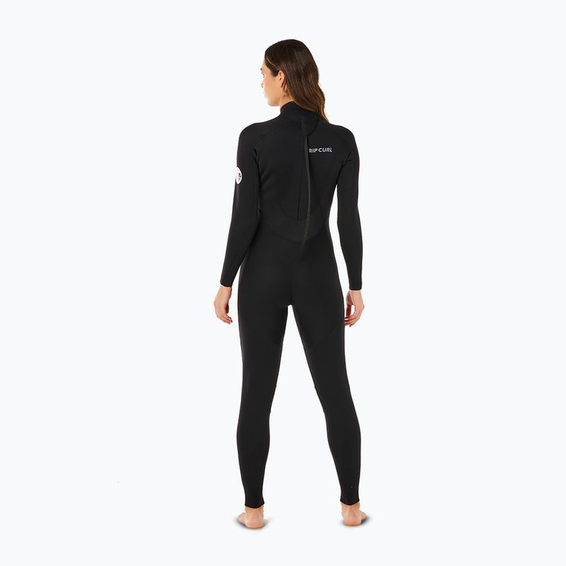 Гідрокостюм жіночий Rip Curl Trad 4/3 mm Back Zip black 2