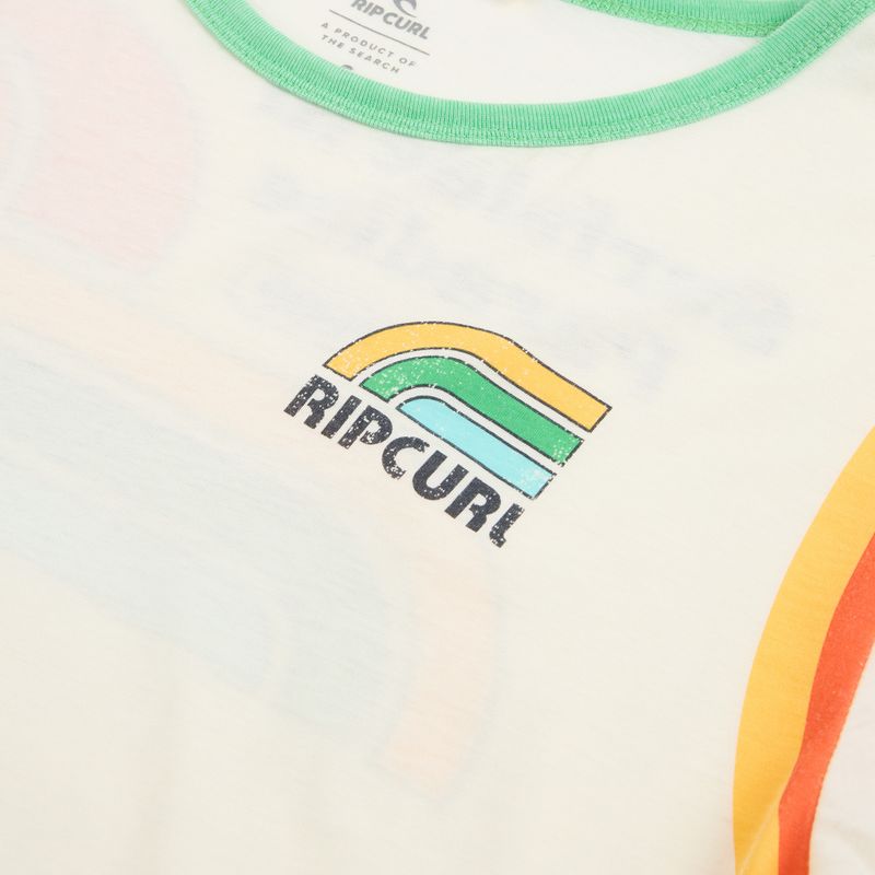 Футболка жіноча Rip Curl Surf Side Ringer bone 3