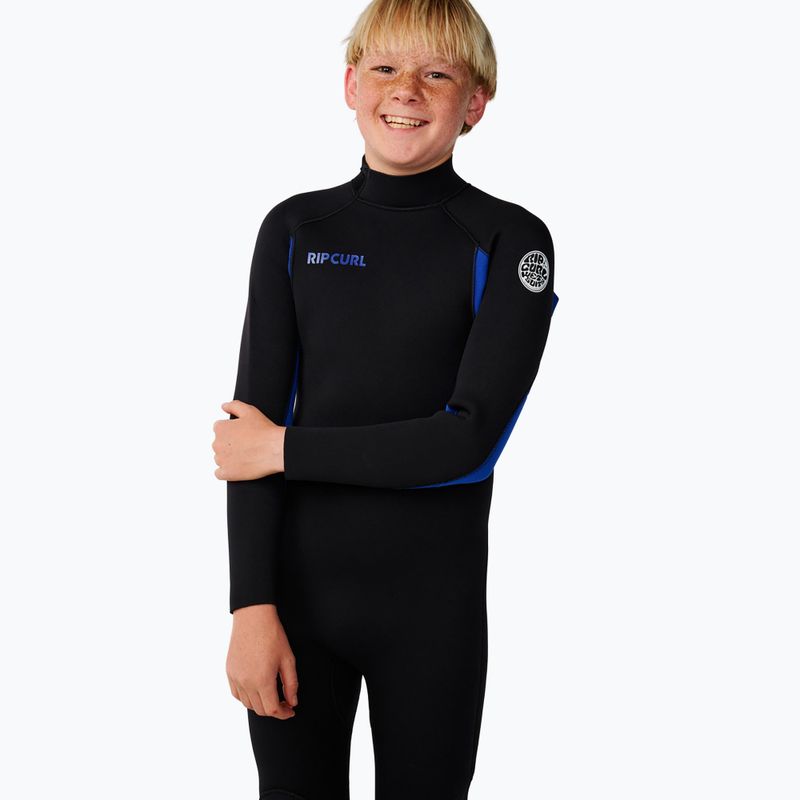 Гідрокостюм дитячий Rip Curl Trad 4/3 mm Back Zip black/blue 5
