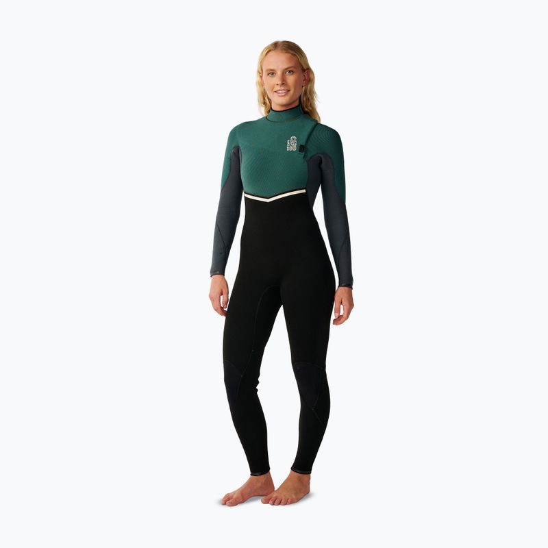 Гідрокостюм жіночий Rip Curl Wms E-Bomb Zf 4/3 mm dark green 3