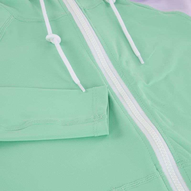 Кофта жіноча Jetpilot Pacer Hooded Rashie teal 7