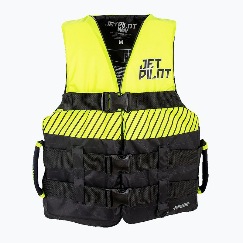 Жилет чоловічий Jetpilot Helium F/E Nylon Vest black/yellow