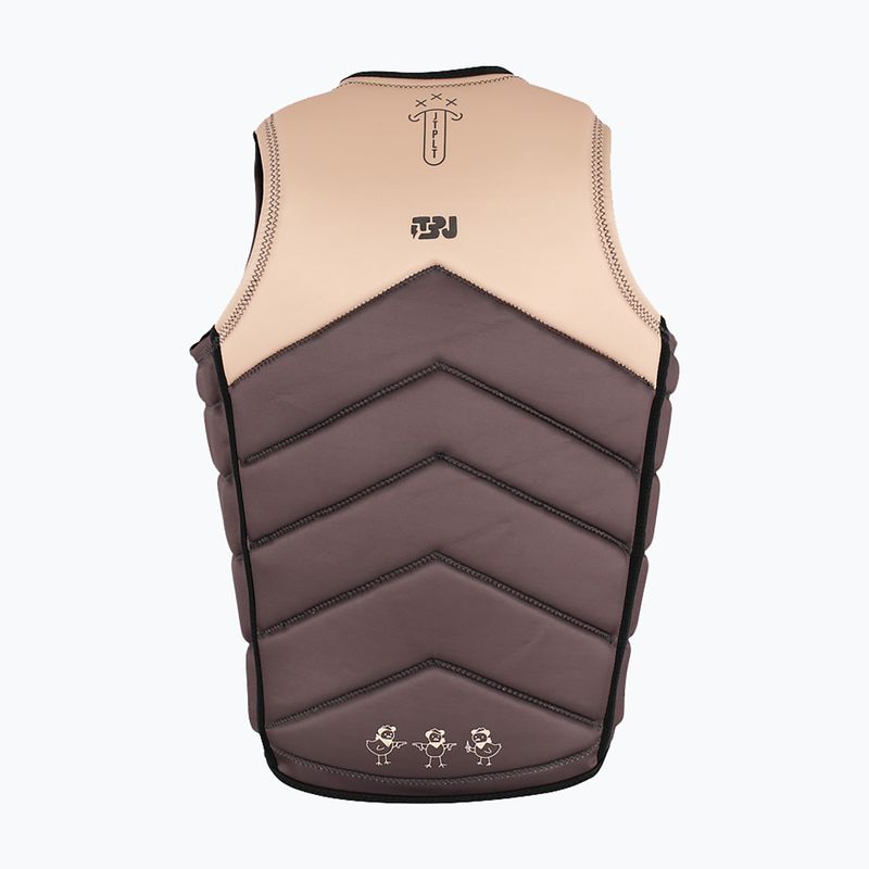 Чоловічий захисний жилет Jetpilot X1 F/E Eco Heatley brown 2