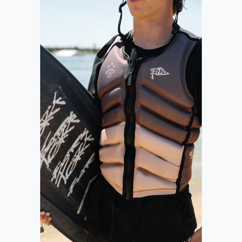 Чоловічий захисний жилет Jetpilot X1 F/E Eco Heatley brown 4