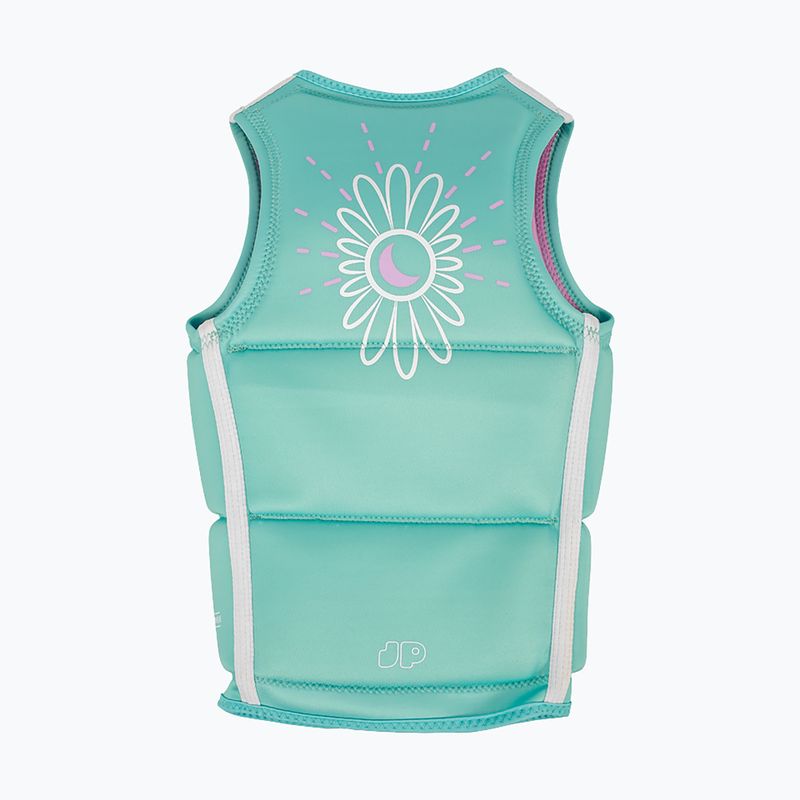 Дитячий захисний жилет Jetpilot Freeride Girls Eco teal 2