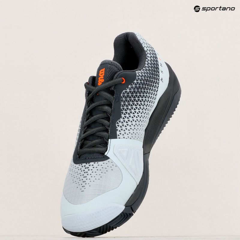 Кросівкі тенісні чоловічі Wilson Rush Pro 4.0 Shift Clay ballad blue/ebony/orange tiger 9