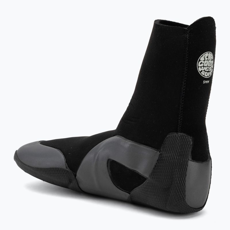 Взуття неопренове чоловіче Rip Curl Dawn Patrol 5 mm Round Toe black 3