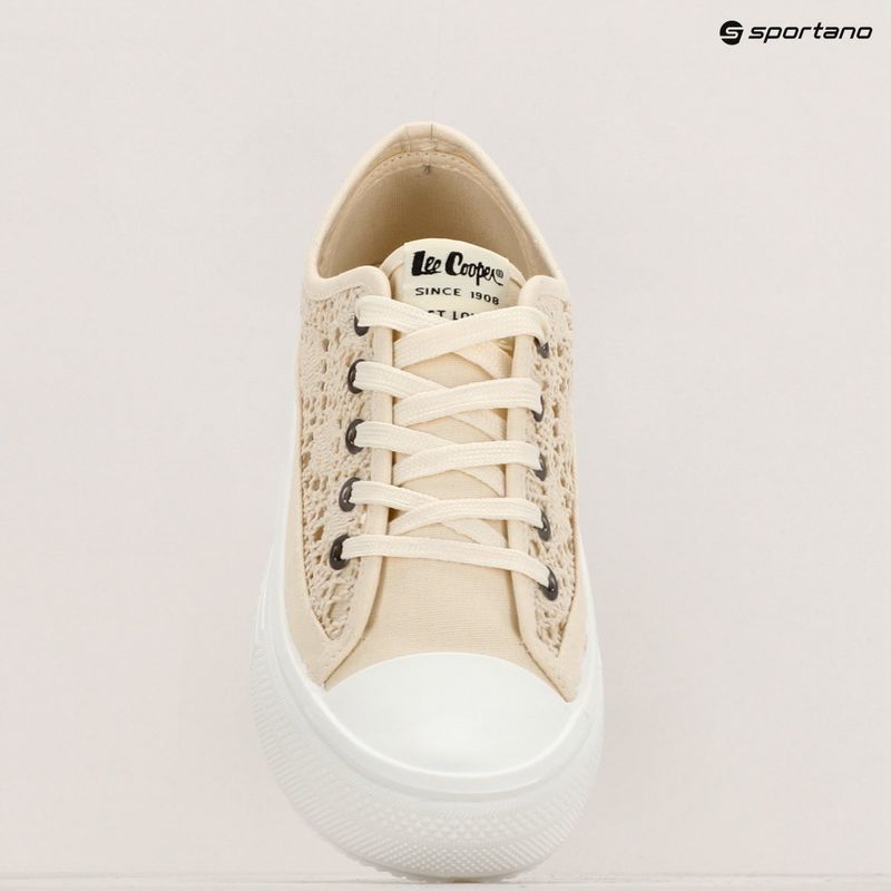 Кеди жіночі Lee Cooper LCW-23-44-1620 beige 9