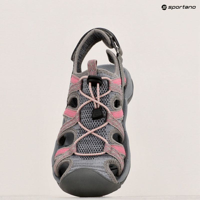Жіночі босоніжки Lee Cooper LCW-24-03-2307 сірий/рожевий 9