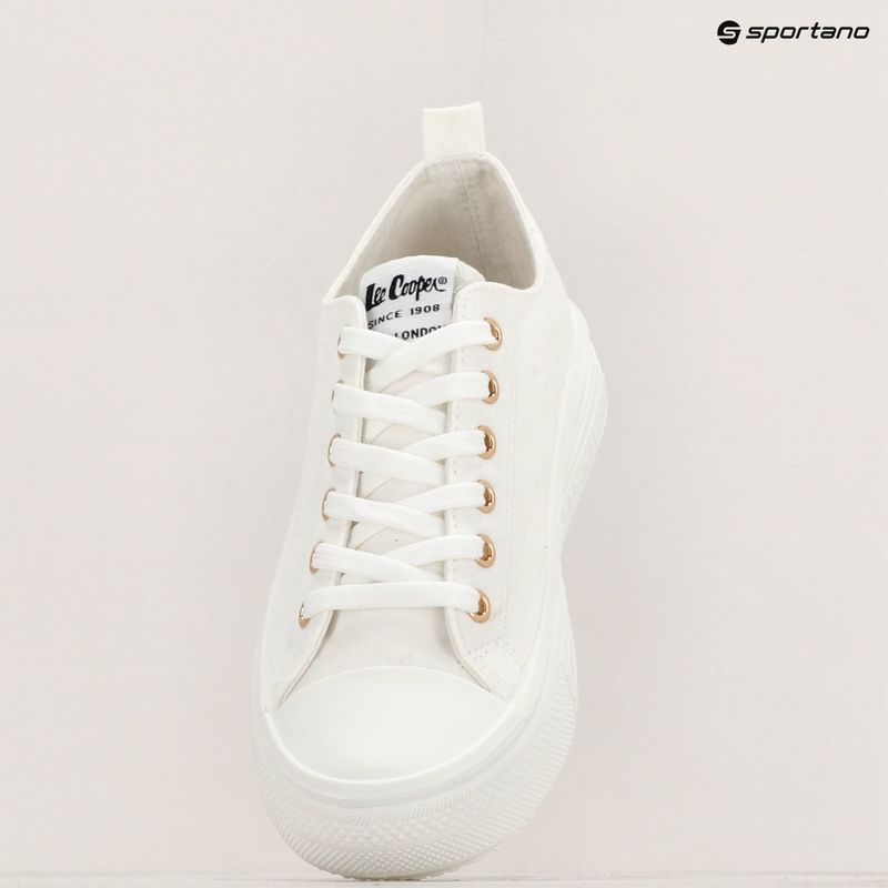 Кеди жіночі Lee Cooper LCW-24-44-2462 white/gold 9