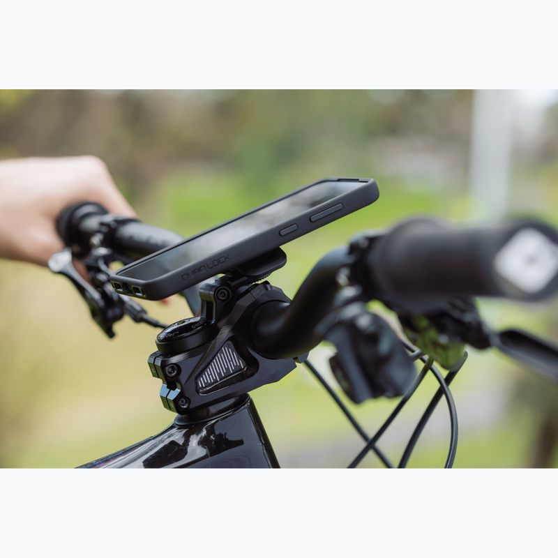Тримач велосипедний для телефону Quad Lock Stem Cap Mount Adjustable black 4