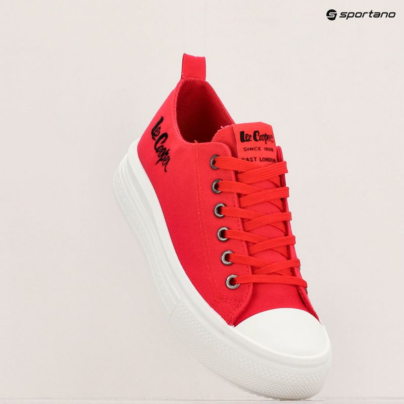 Кеди жіночі Lee Cooper LCW-24-44-2463 red 9