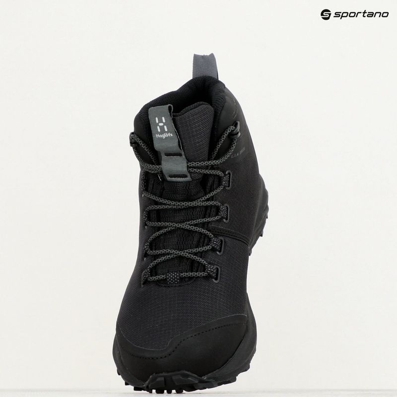 Чоловічі трекінгові черевики Haglöfs L.I.M FH GTX Mid true black/magnetite 9