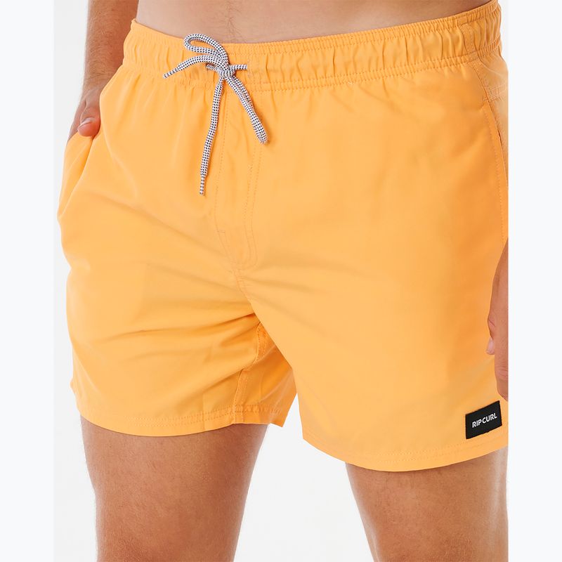 Шорти для плавання чоловічі Rip Curl Offset Volley bright orange 5