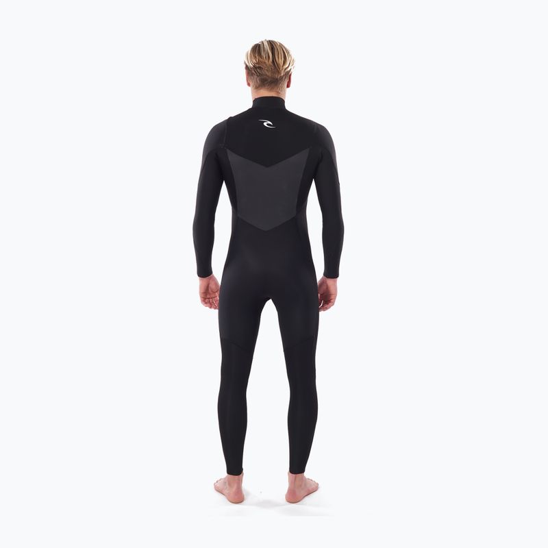 Гідрокостюм чоловічий Rip Curl Dawn Patrol Perf 5/3 mm C/Zip black 3