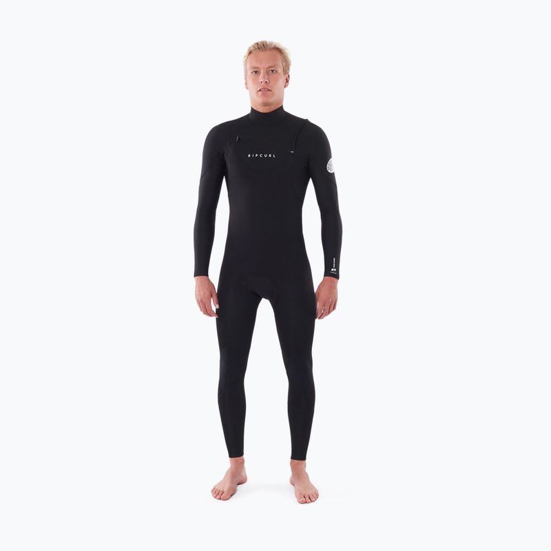 Гідрокостюм чоловічий Rip Curl Dawn Patrol Perf 4/3 mm GB C/Zip black