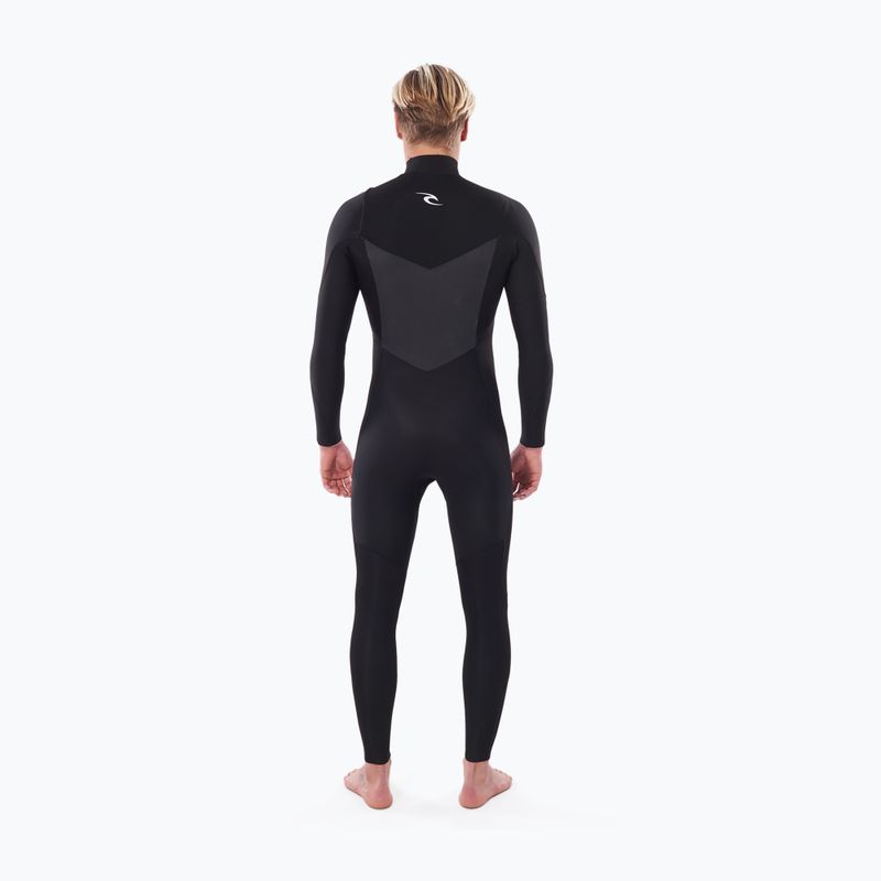 Гідрокостюм чоловічий Rip Curl Dawn Patrol Perf 4/3 mm GB C/Zip black 3