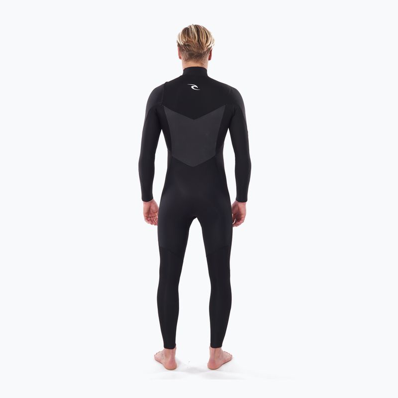 Гідрокостюм чоловічий Rip Curl Dawn Patrol Perf 3/2 mm GB C/Zip black 2