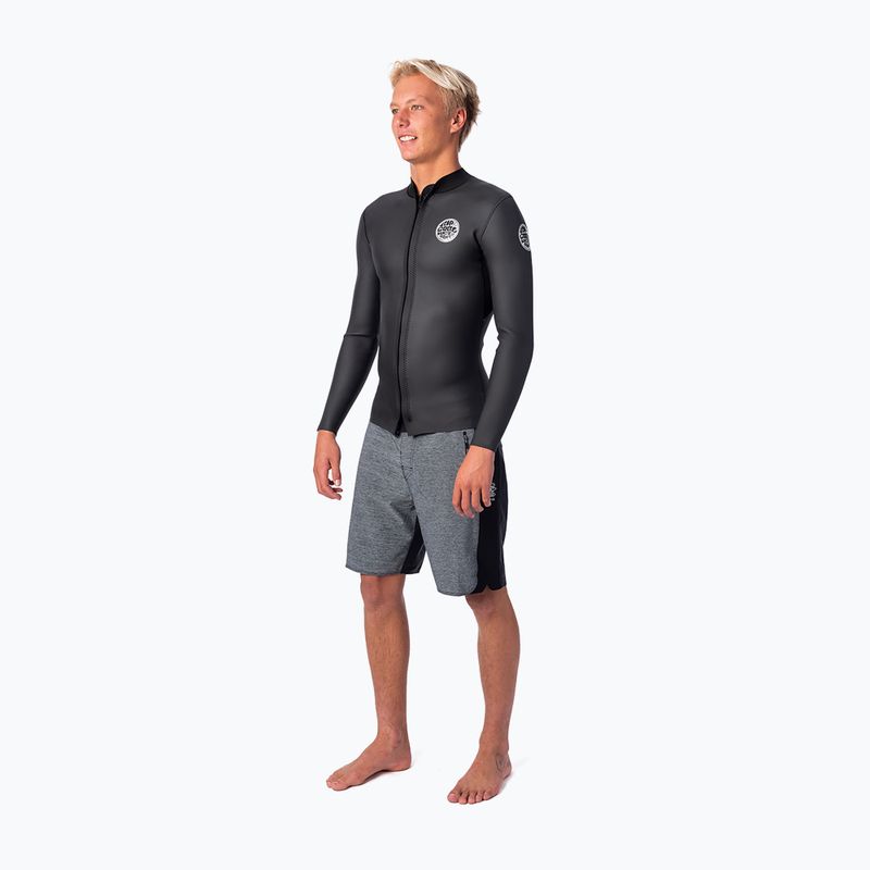 Футболка неопренова чоловіча Rip Curl Dawn Patrol 1.5 mm F/Zip black 2