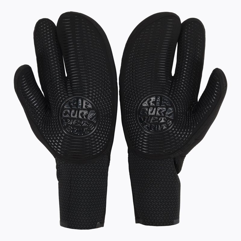 Чоловічі неопренові рукавиці Rip Curl Flashbomb 5/3 mm 3 Finger black 2