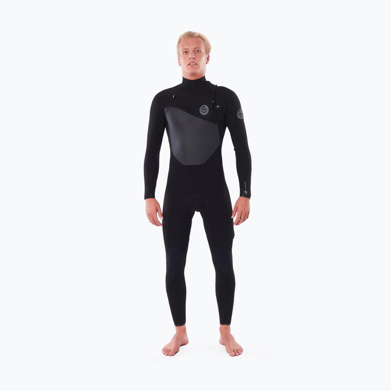 Гідрокостюм чоловічий Rip Curl Flashbomb 4/3 mm C/Zip black