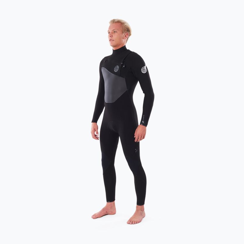 Гідрокостюм чоловічий Rip Curl Flashbomb 4/3 mm C/Zip black 2