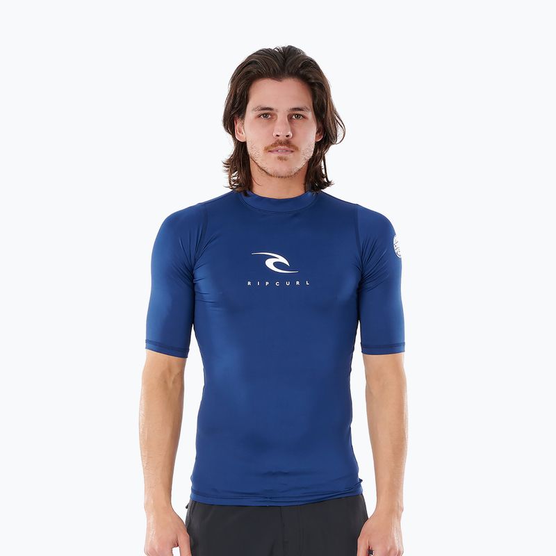 Футболка для плавання чоловіча Rip Curl Corps SSL UV navy 3