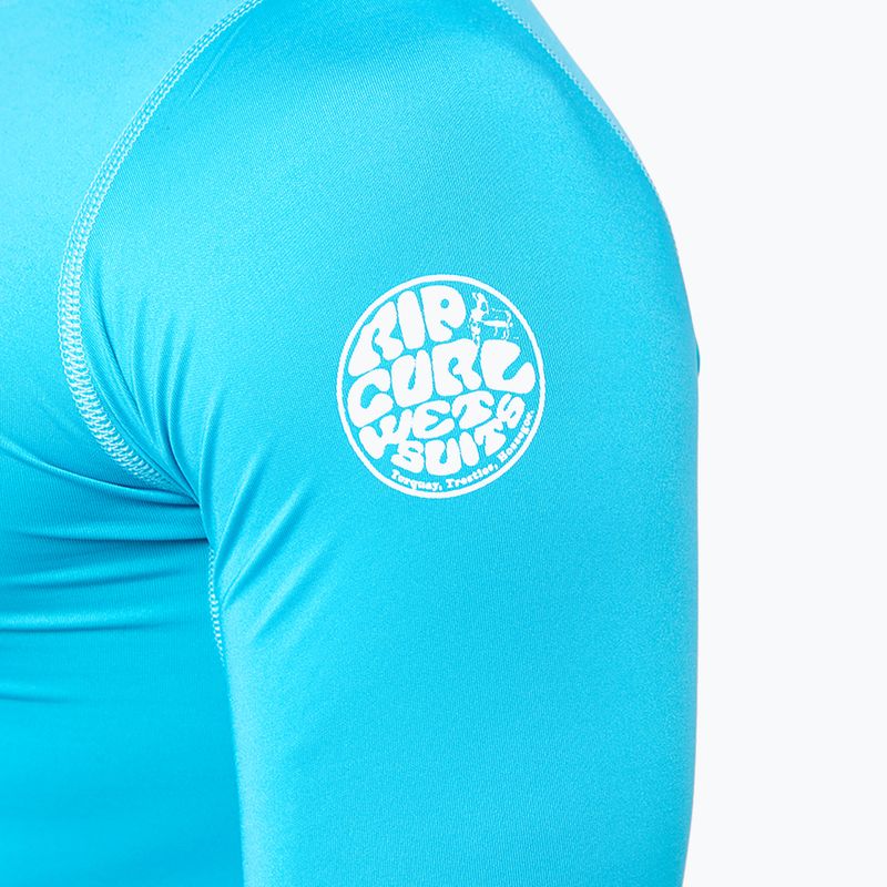 Футболка для плавання чоловіча Rip Curl Corps SSL UV blue 4