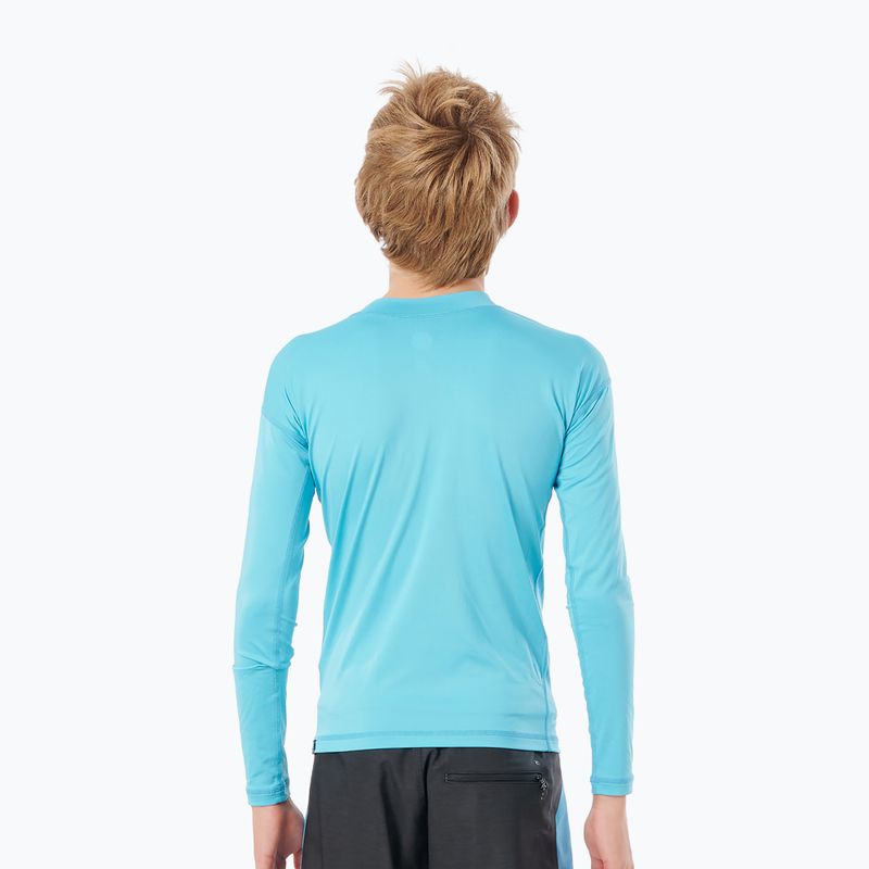 Лонгслів для плавання дитячий Rip Curl Corp LSL UV blue 2