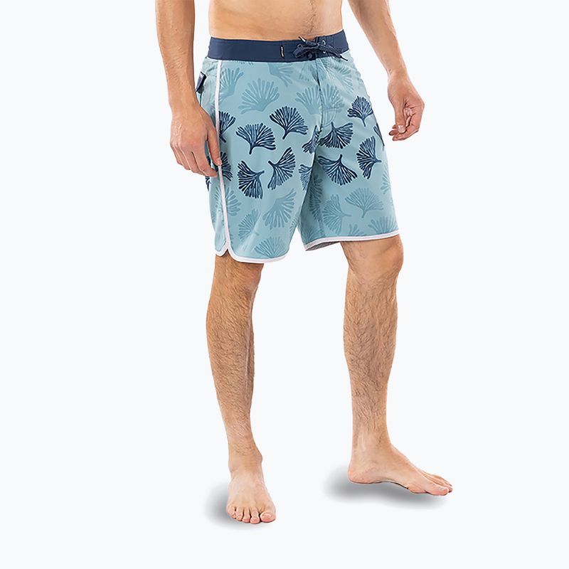 Шорти для купання чоловічі Rip Curl Mirage Owen Saltwater Culture 19" dark teal