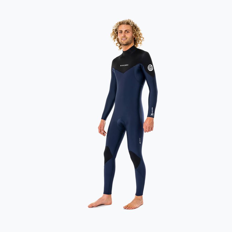 Гідрокостюм чоловічий Rip Curl Dawn Patrol 3/2 mm GB B/Zip navy