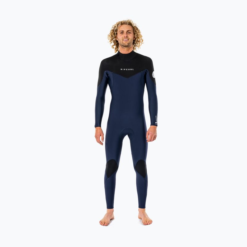 Гідрокостюм чоловічий Rip Curl Dawn Patrol 3/2 mm GB B/Zip navy 3