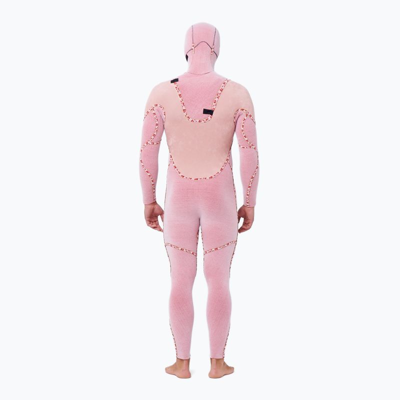 Гідрокостюм чоловічий Rip Curl Flashbomb Heatseeker 5/4мм Hooded Zip Free black 5