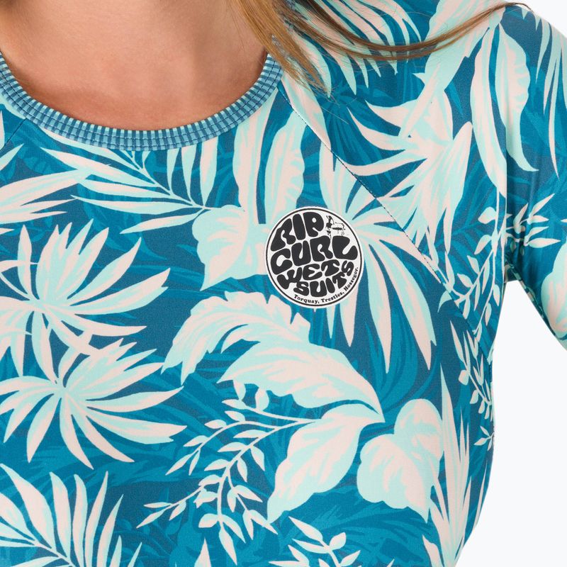 Купальник суцільний жіночий Rip Curl Sun Rays Boyleg Surfsuit dark teal 4