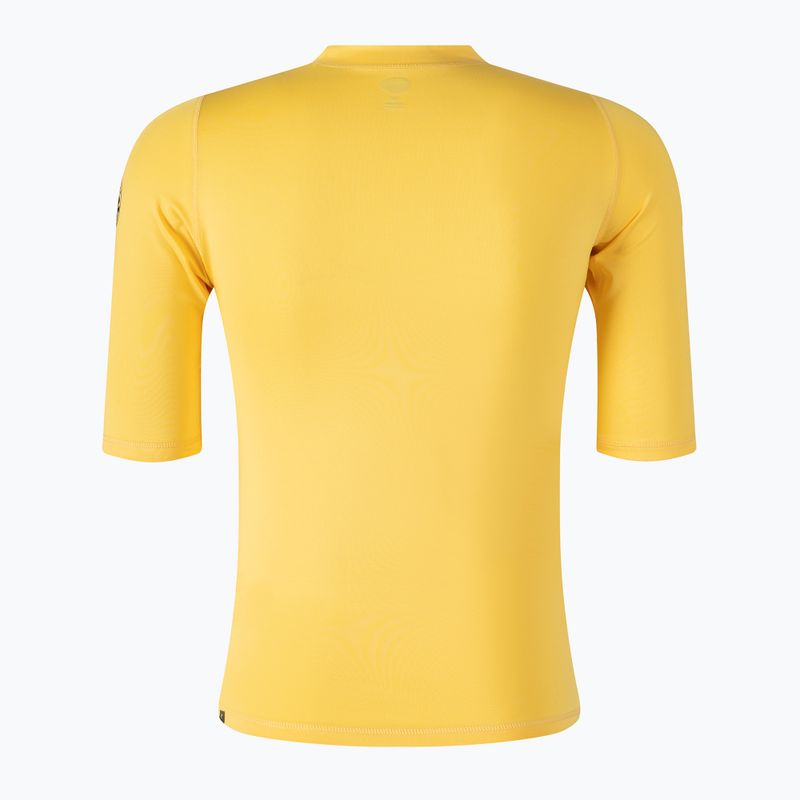 Футболка для плавання чоловіча Rip Curl Corps SSL UV yellow 2