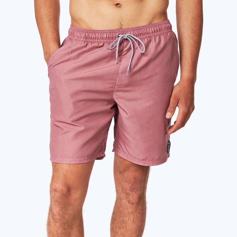 Шорти для плавання чоловічі Rip Curl Easy Living Volley maroon