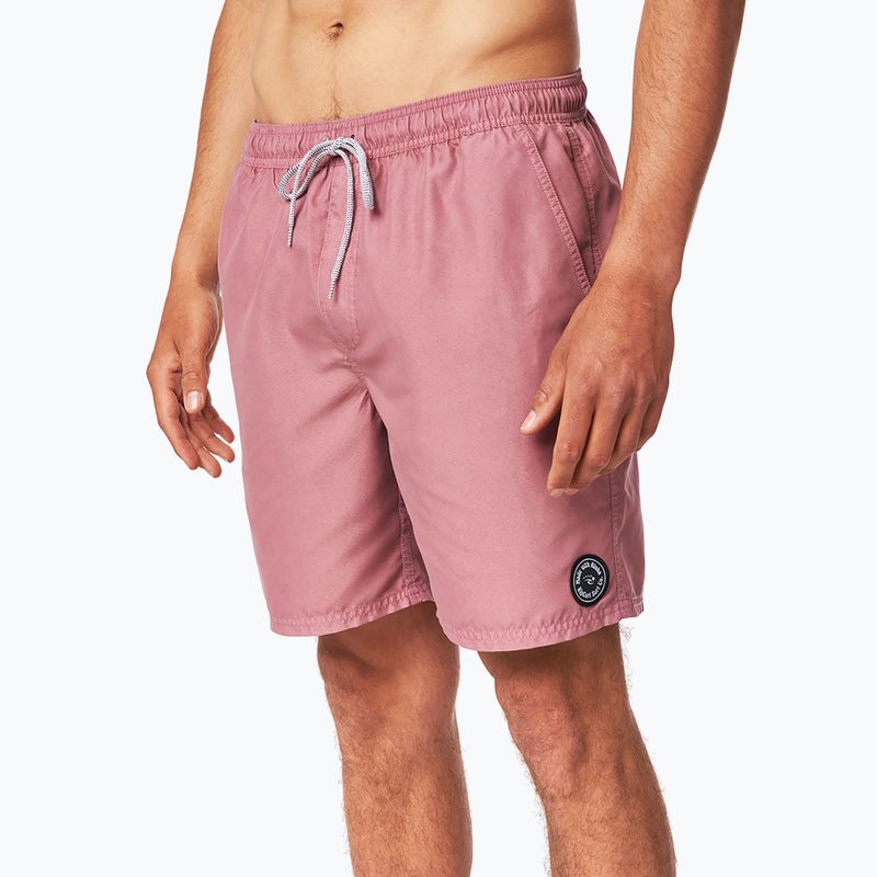 Шорти для плавання чоловічі Rip Curl Easy Living Volley maroon 2