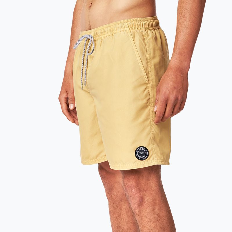 Шорти для плавання чоловічі Rip Curl Easy Living Volley vintage yellow 2