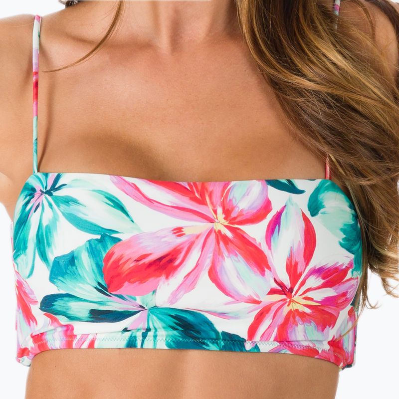 Купальник суцільний жіночий Rip Curl Bliss Bloom Geo Bandeau Revo Bikini optical white 3