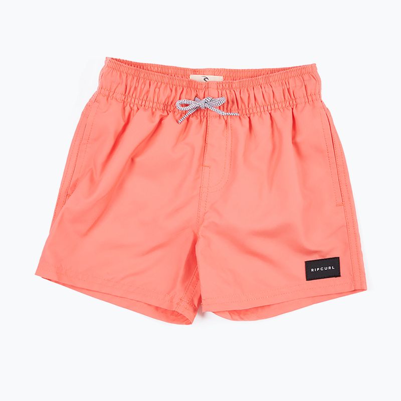 Шорти для плавання дитячі Rip Curl Offset Volley coral