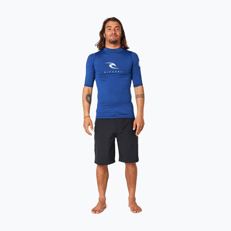 Футболка для плавання чоловіча Rip Curl Corps navy 4