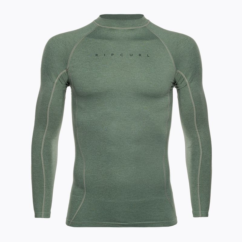 Лонгслів для плавання чоловічий Rip Curl Dawn Patrol Perf green marle
