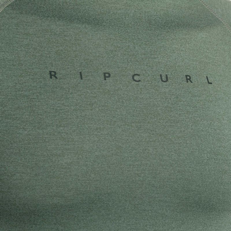 Лонгслів для плавання чоловічий Rip Curl Dawn Patrol Perf green marle 3