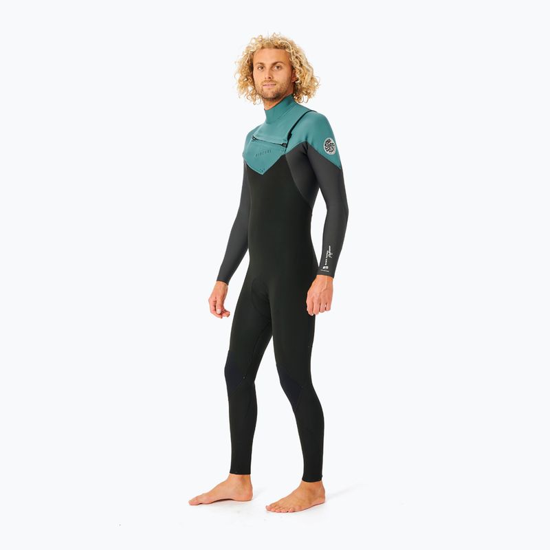 Гідрокостюм чоловічий Rip Curl Dawn Patrol Perf C/Zip 4/3 mm GB muted green