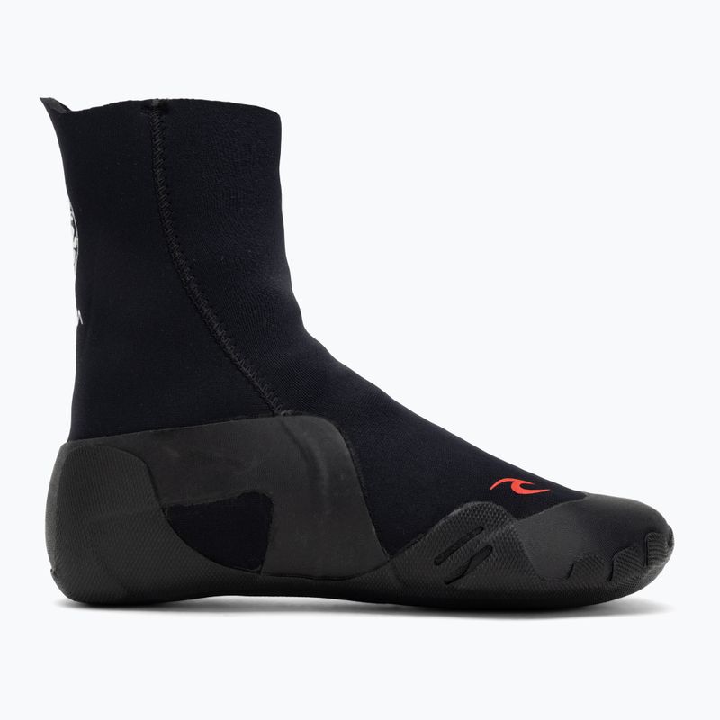 Взуття неорпенове Rip Curl Omega 3мм Round Toe With Zip black 2