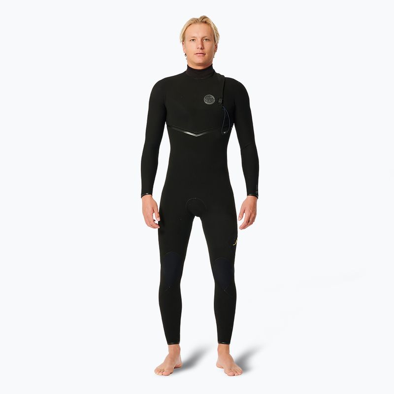 Гідрокостюм чоловічий Rip Curl E Bomb 4/3 мм Zip Free black